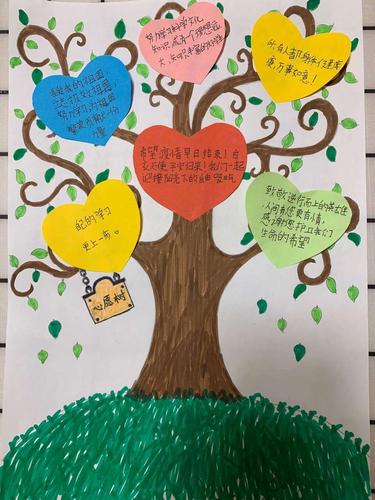 制作"心愿树" 传递美好祝福——招远市金晖学校四年级二班开展手工