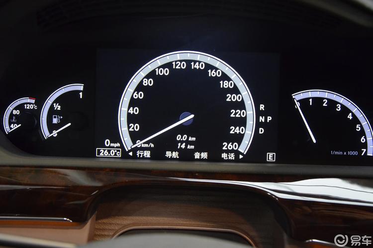 【奔驰s级2012款500l 4matic grand仪表盘背光显示汽车图片-汽车图片
