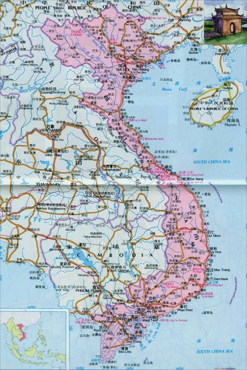 越南的地理环境及自然资源介绍