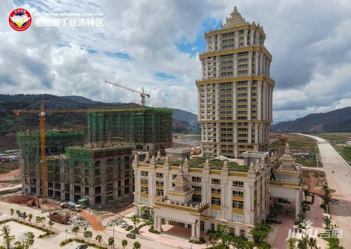 八月秋风起城音随风来老挝磨丁经济特区最新建设工程进度