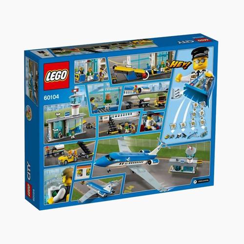 乐高lego城市系列60104趣味机场航站楼乐高玩具积木 儿童玩具 益智