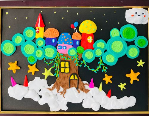『奇妙粘土 创意无限』—— 会川幼儿园教师黏土画创作展