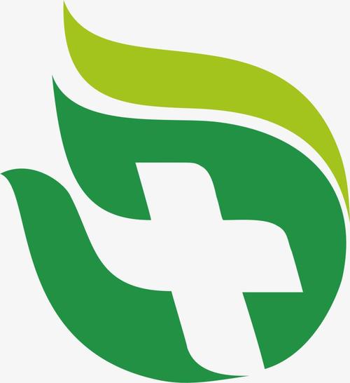 绿色的医院标志设计(1)