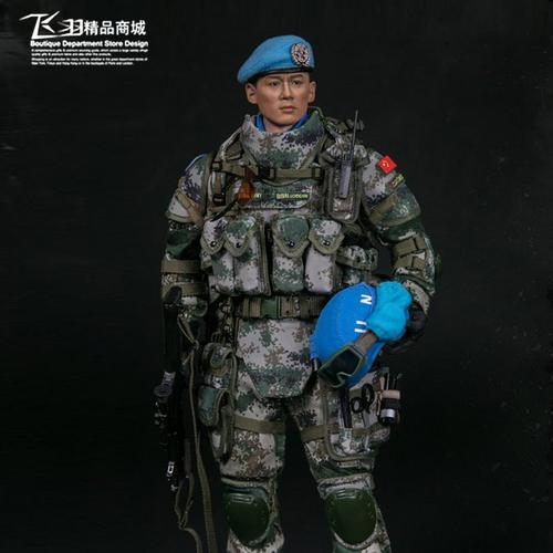damtoys dam 78062 中国维和部队1/6兵人模型pla 联合国维和行动