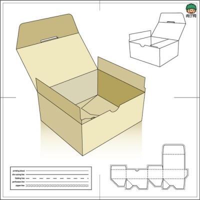 长方形纸盒