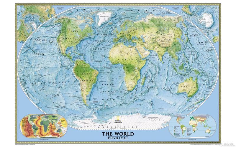 世界地图桌面壁纸_360社区