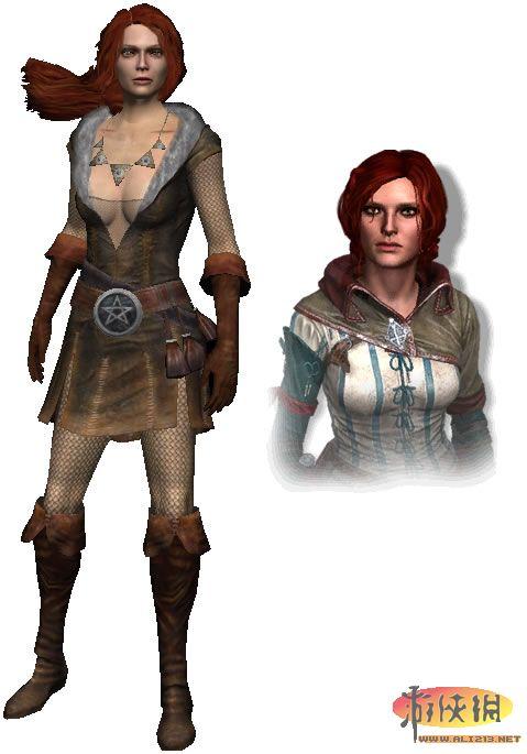 morhen堡垒中一同参战的巫师1员"lambert"被认为是ciri的女性角色