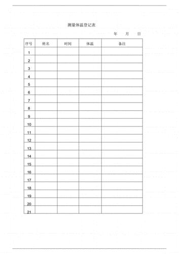 测量体温登记表pdf2页