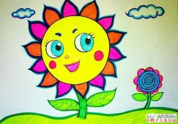 儿童画画大全简单漂亮的儿童画作品欣赏_腾讯新闻