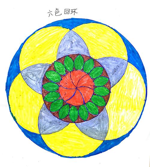 海口中学六年级数学特色作业之《圆》图形设计