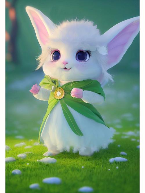 萌萌哒可爱的小兔子