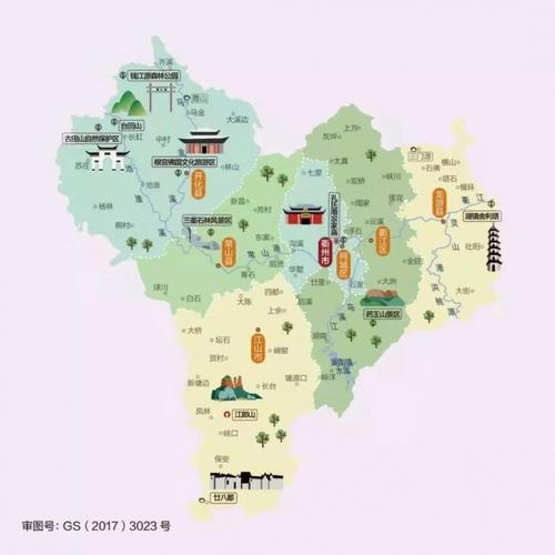 旅游:浙江省旅游地图(全省)