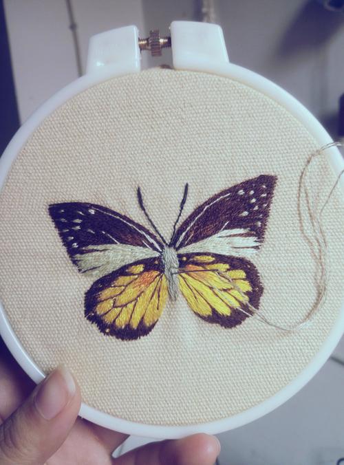 蝴蝶刺绣