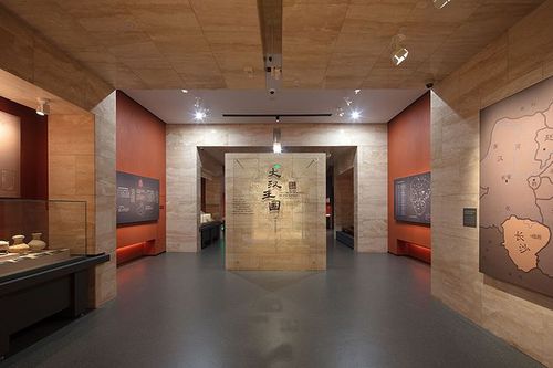 长沙博物馆室内展厅,图片来自 华凯创意