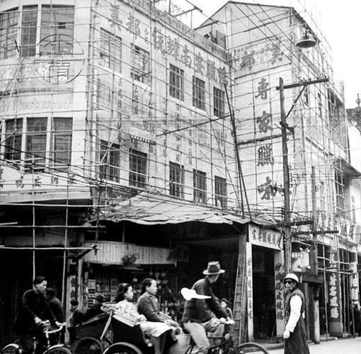 老照片1949年的广州旧影110幅