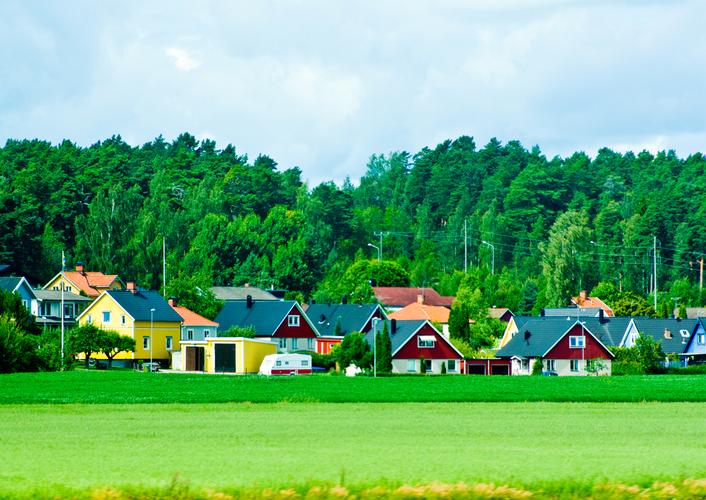 瑞典-瑞典乡村风貌图片527,欧洲地区旅游景点,风景名胜 - 蚂蜂窝图库