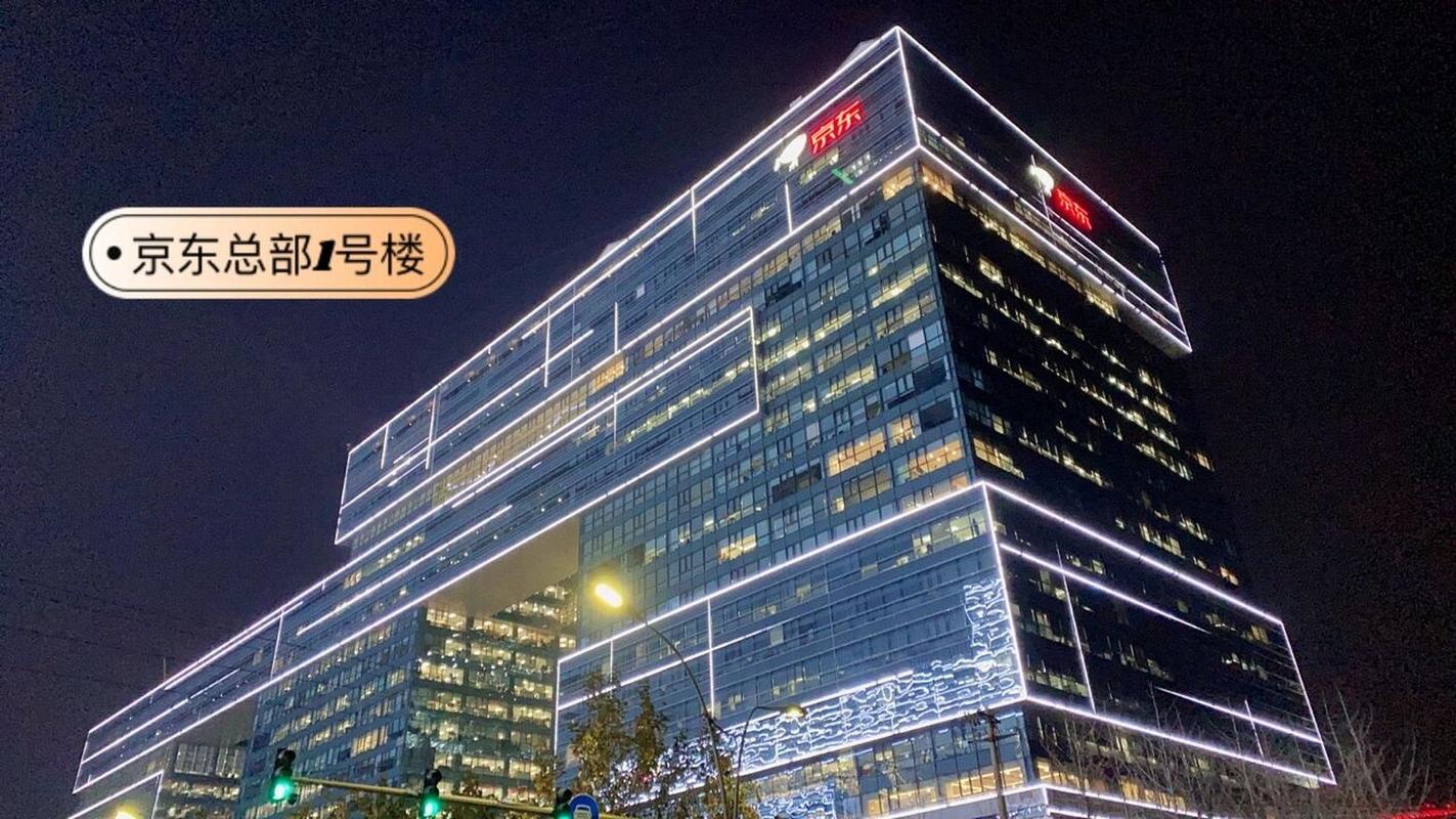 京东总部大楼,位于北京市亦庄经济开发区.