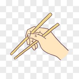 卡通一次性筷子元素