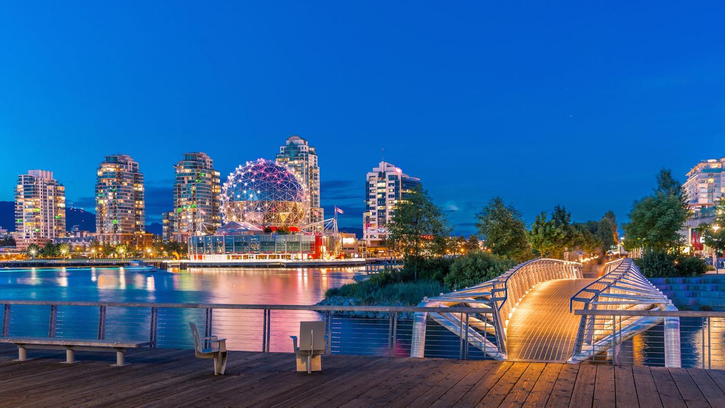 加拿大温哥华优美城市风景壁纸图片