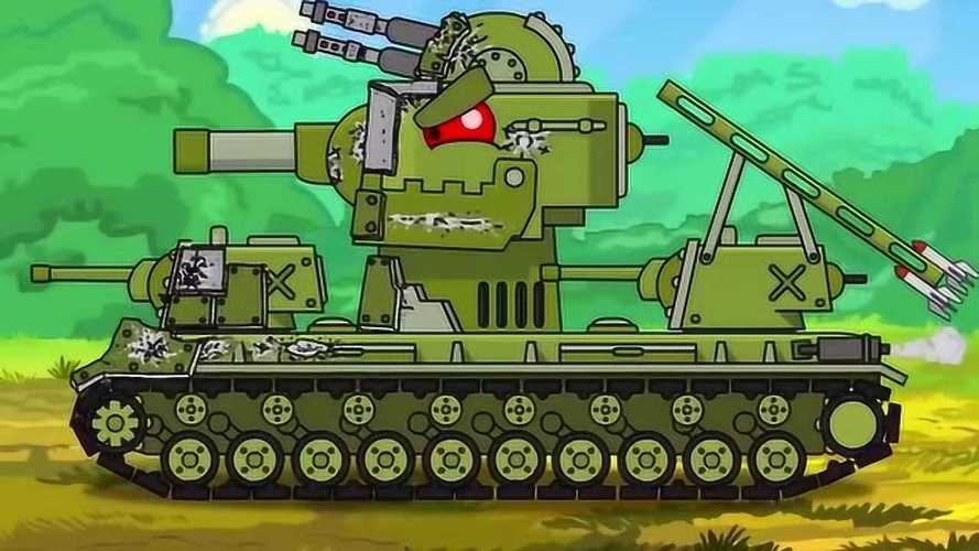 坦克世界:kv6 vs 白云精彩动画