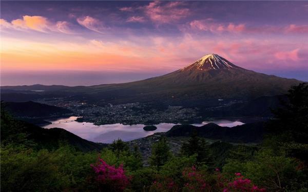 日本富士山唯美高清风景图片大全