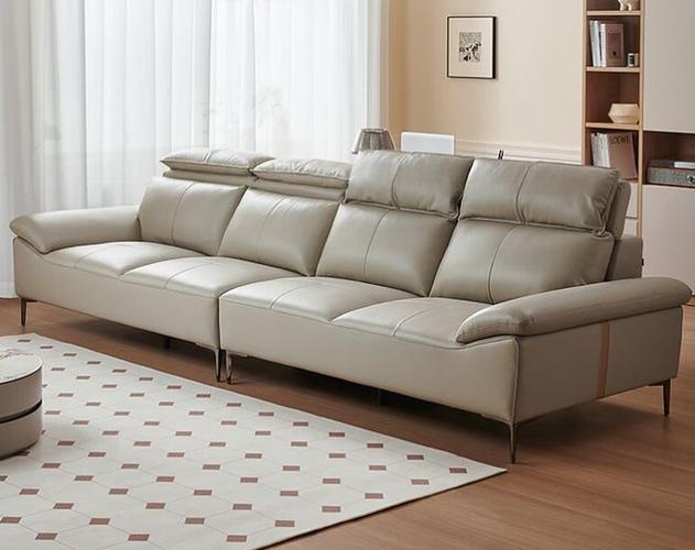 三款真皮沙发款式新颖坐感柔软舒适让客厅焕发新生