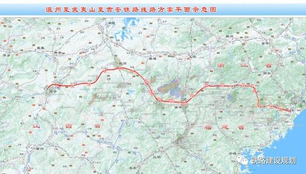 温武吉铁路已纳入国家中长期铁路网规划,全长691公里,途经我省龙泉