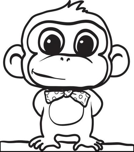 monkey简笔画教程视频教程