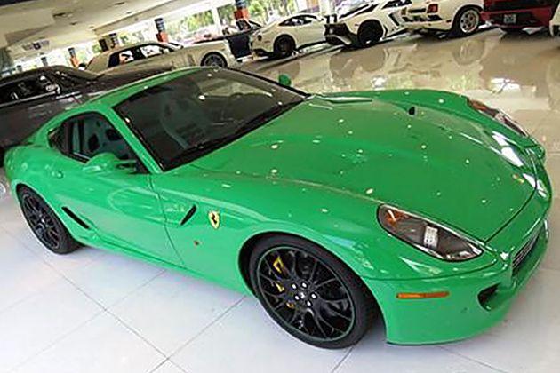 2007年款稀有绿色法拉利599 gtb出售