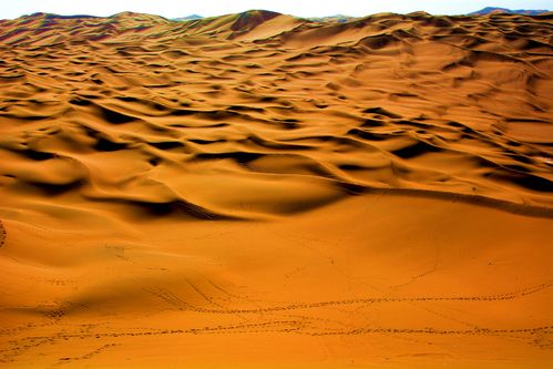库木塔格沙漠之二《金色沙浪》