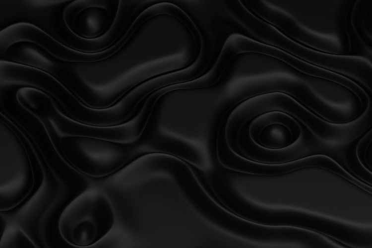 折叠抽象黑色背景集