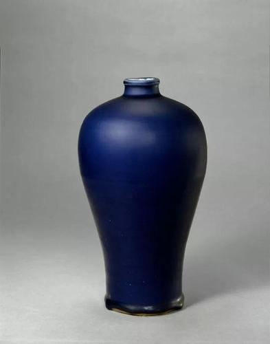 明清霁蓝釉瓷器皇室祭天礼器