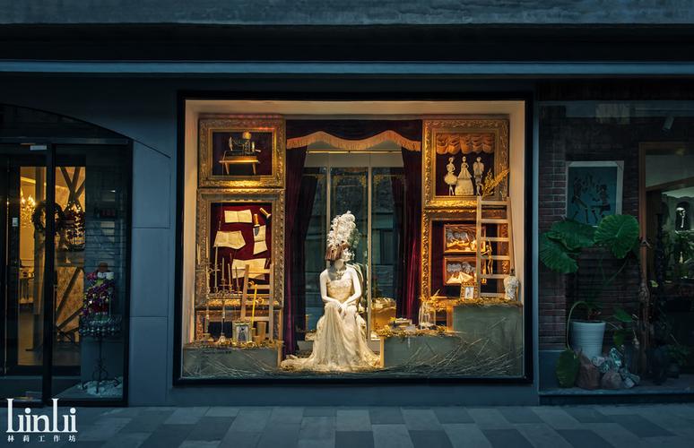 这可能是北京最美的婚纱橱窗-来自lilygardenbridal客照案例 |婚礼