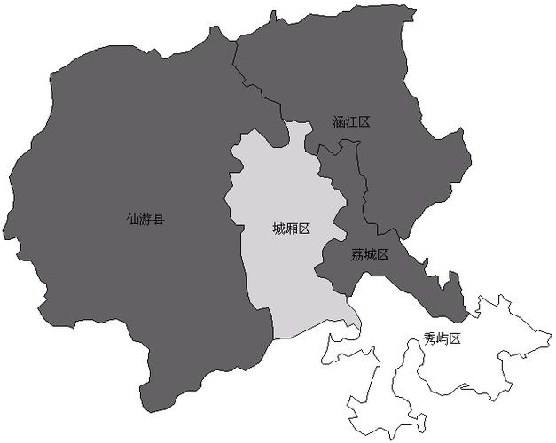 莆田市地图