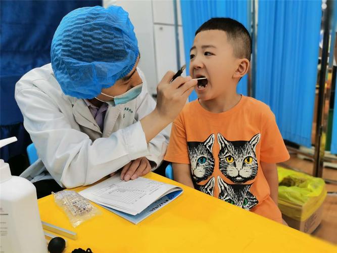 郑州市实验幼儿园开展儿童健康体格检查