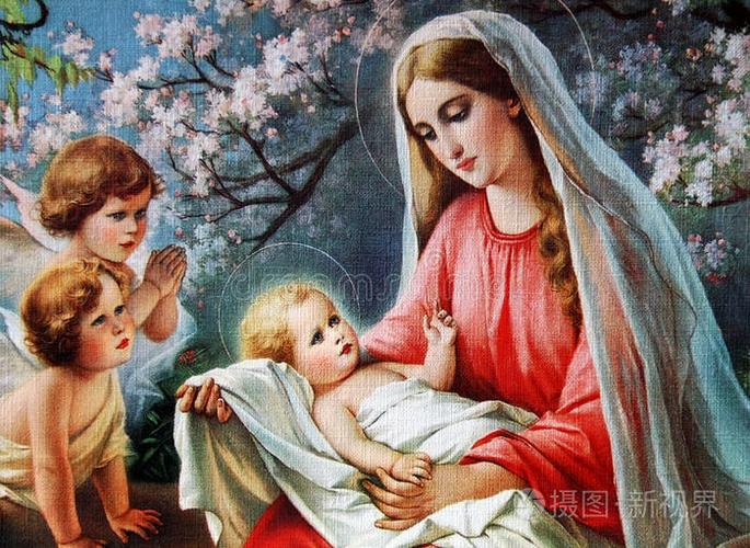圣母玛利亚的孩子耶稣