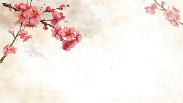 这是八张唯美水彩花卉ppt背景图片;关键词:唯美花卉幻灯片背景图片