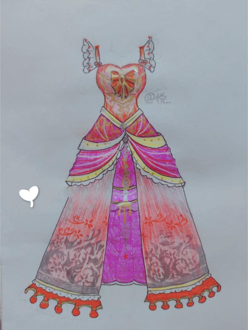 叶罗丽系列--王默裙子 粉丝投稿说要我画的王默裙子出炉啦,你们喜欢吗