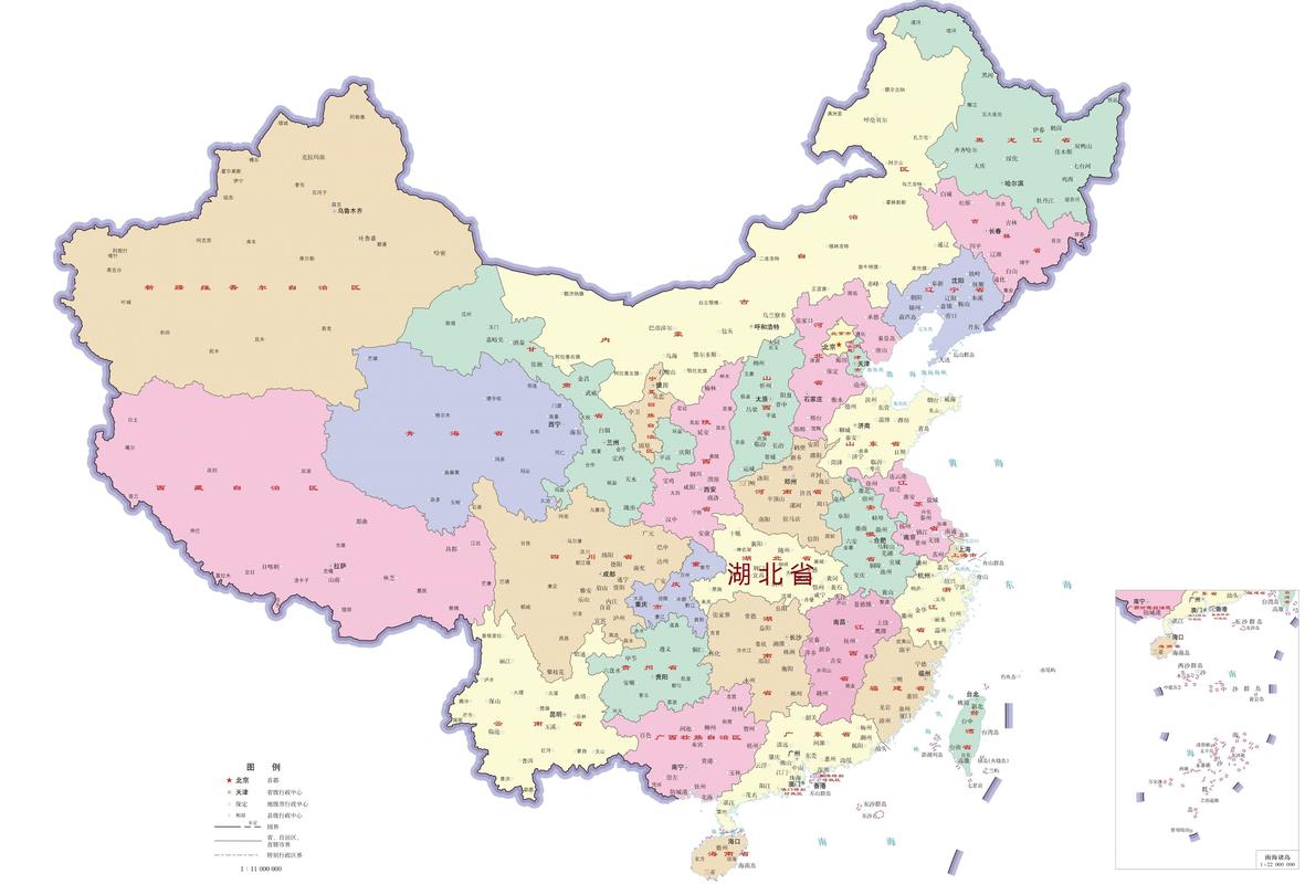 中国在北纬多少度(我国哪个省份最多相隔两个省区,就能到达我国其他任