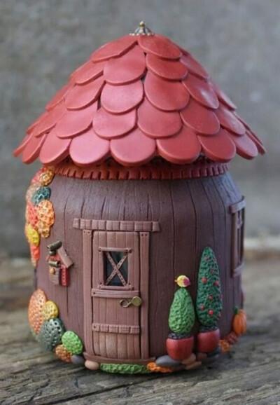 童话小屋软陶房子