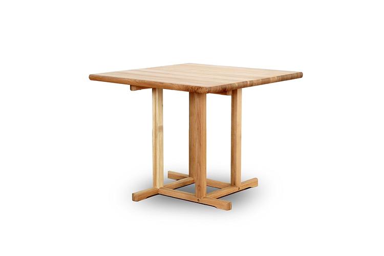 野橡dt8268餐桌白橡木纯实木正方形桌子北欧现代简约现货包邮
