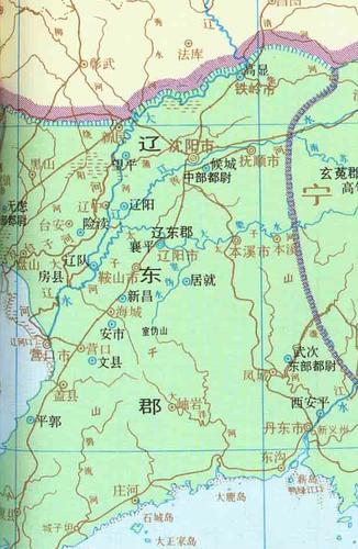图/西汉时期的辽东郡