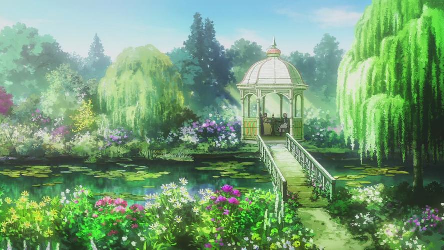 紫罗兰永恒花园,动漫,壁纸,风景