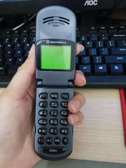 摩托罗拉v998手机翻盖老款备用机用移动信号好 黑色(主机 2电池 充电