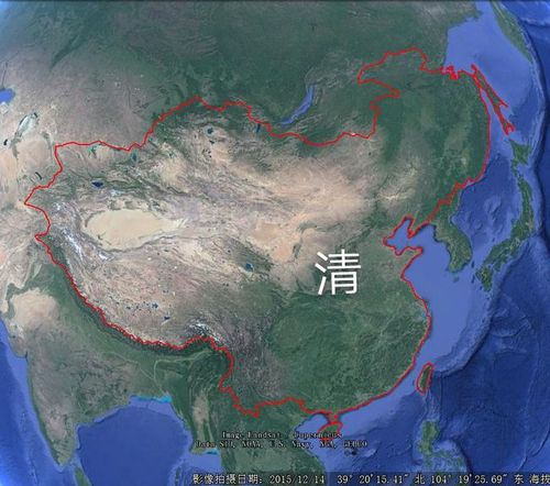 飞越卫星地图看中国陆地版图的历史变迁得与失