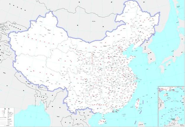 每年都会公布新版的中国地图