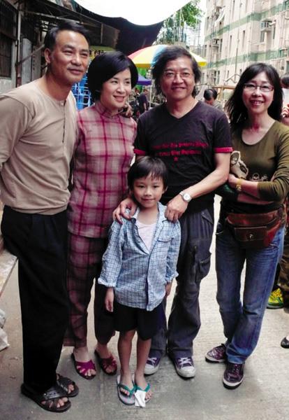 《岁月神偷》"全家"都是金像奖热门,左起:任达华,吴君如,钟绍图,导演