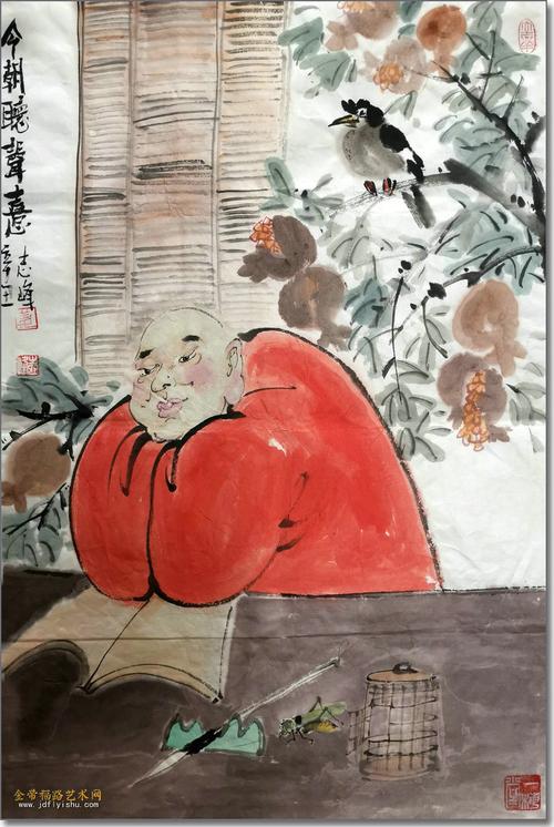 著名人物画家姜志峰 | 辛丑年新作"罗汉图"专题报道 - 金带福路艺术网