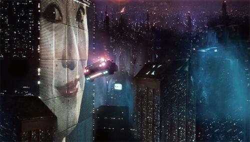 霍普"荒凉都会"系列的光线风格,强化了《银翼杀手》中黑暗城市的感觉