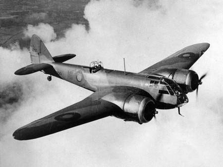 二战英国布伦海姆轻型轰炸机